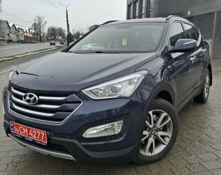 Синий Хендай Санта Фе, объемом двигателя 2.2 л и пробегом 240 тыс. км за 15800 $, фото 15 на Automoto.ua