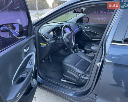 Синій Хендай Санта Фе, об'ємом двигуна 2 л та пробігом 165 тис. км за 19300 $, фото 7 на Automoto.ua