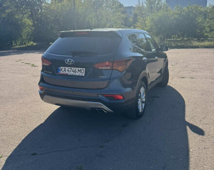 Синій Хендай Санта Фе, об'ємом двигуна 2 л та пробігом 191 тис. км за 16500 $, фото 8 на Automoto.ua