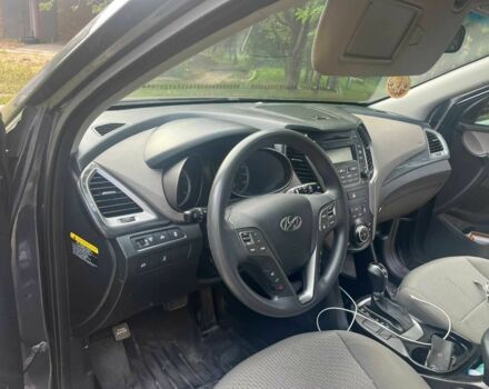 Синий Хендай Санта Фе, объемом двигателя 2.4 л и пробегом 185 тыс. км за 10700 $, фото 6 на Automoto.ua