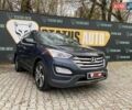 Синий Хендай Санта Фе, объемом двигателя 2.36 л и пробегом 160 тыс. км за 15900 $, фото 1 на Automoto.ua