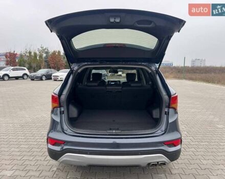 Синий Хендай Санта Фе, объемом двигателя 2 л и пробегом 202 тыс. км за 17500 $, фото 9 на Automoto.ua