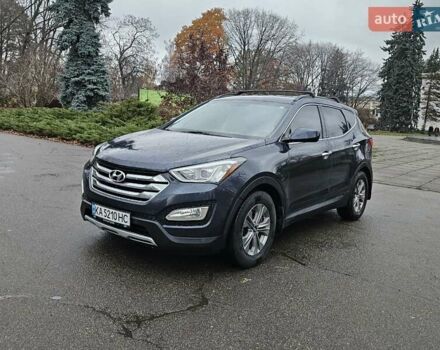 Синий Хендай Санта Фе, объемом двигателя 2.36 л и пробегом 180 тыс. км за 10900 $, фото 10 на Automoto.ua