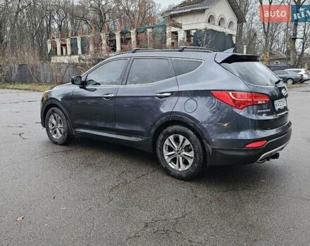 Синий Хендай Санта Фе, объемом двигателя 2.36 л и пробегом 180 тыс. км за 10900 $, фото 11 на Automoto.ua