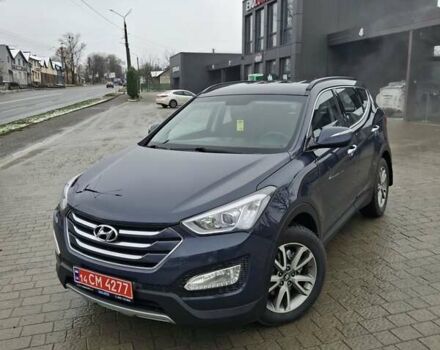 Синий Хендай Санта Фе, объемом двигателя 2.2 л и пробегом 240 тыс. км за 15800 $, фото 12 на Automoto.ua