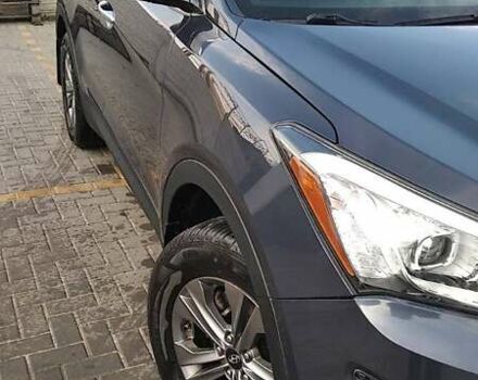 Синий Хендай Санта Фе, объемом двигателя 2.4 л и пробегом 167 тыс. км за 14900 $, фото 2 на Automoto.ua