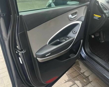 Синий Хендай Санта Фе, объемом двигателя 2.4 л и пробегом 185 тыс. км за 10700 $, фото 8 на Automoto.ua