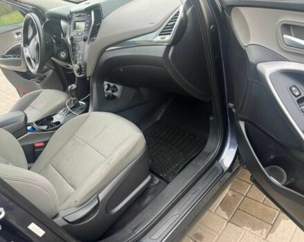 Синий Хендай Санта Фе, объемом двигателя 2.4 л и пробегом 185 тыс. км за 10700 $, фото 5 на Automoto.ua