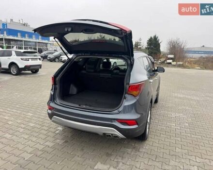 Синий Хендай Санта Фе, объемом двигателя 2 л и пробегом 202 тыс. км за 17500 $, фото 8 на Automoto.ua