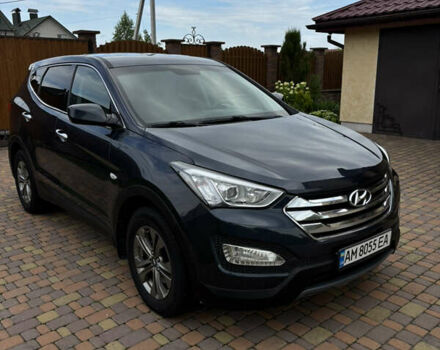 Синий Хендай Санта Фе, объемом двигателя 2.36 л и пробегом 178 тыс. км за 13500 $, фото 4 на Automoto.ua