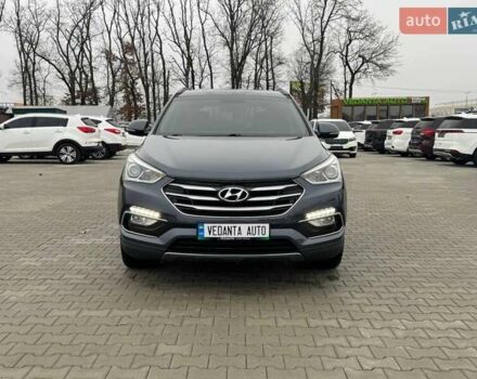 Синий Хендай Санта Фе, объемом двигателя 2 л и пробегом 202 тыс. км за 17500 $, фото 1 на Automoto.ua