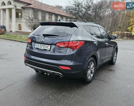 Синий Хендай Санта Фе, объемом двигателя 2.36 л и пробегом 180 тыс. км за 10900 $, фото 12 на Automoto.ua