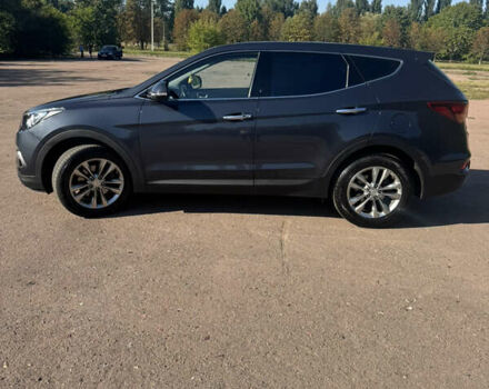 Синій Хендай Санта Фе, об'ємом двигуна 2 л та пробігом 191 тис. км за 16500 $, фото 4 на Automoto.ua