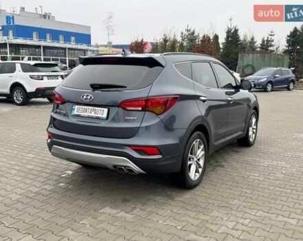 Синий Хендай Санта Фе, объемом двигателя 2 л и пробегом 202 тыс. км за 17500 $, фото 5 на Automoto.ua