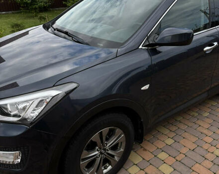 Синий Хендай Санта Фе, объемом двигателя 2.36 л и пробегом 178 тыс. км за 13500 $, фото 5 на Automoto.ua