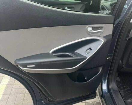 Синий Хендай Санта Фе, объемом двигателя 2.4 л и пробегом 185 тыс. км за 10700 $, фото 2 на Automoto.ua