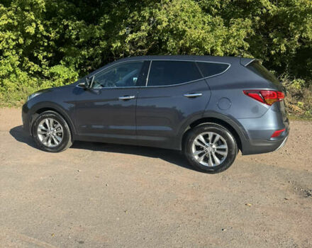 Синій Хендай Санта Фе, об'ємом двигуна 2 л та пробігом 191 тис. км за 16500 $, фото 7 на Automoto.ua