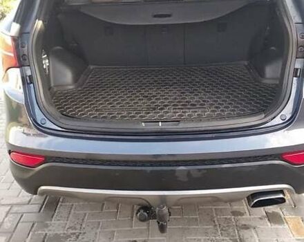 Синий Хендай Санта Фе, объемом двигателя 2.4 л и пробегом 167 тыс. км за 14900 $, фото 4 на Automoto.ua