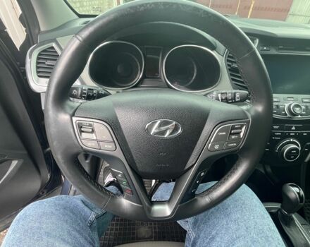 Синий Хендай Санта Фе, объемом двигателя 2.4 л и пробегом 91 тыс. км за 17299 $, фото 5 на Automoto.ua