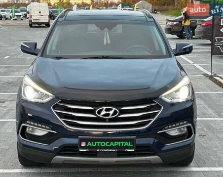 Синий Хендай Санта Фе, объемом двигателя 2 л и пробегом 131 тыс. км за 17290 $, фото 3 на Automoto.ua