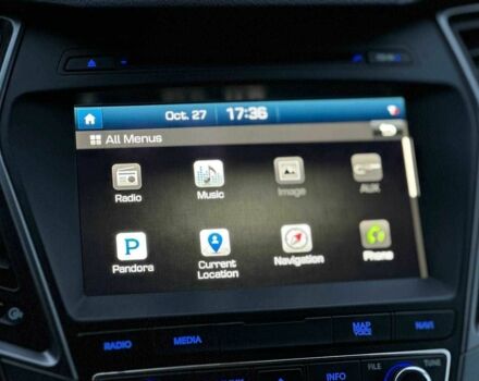 Синій Хендай Санта Фе, об'ємом двигуна 2 л та пробігом 131 тис. км за 17290 $, фото 19 на Automoto.ua