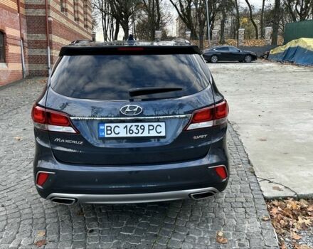 Синий Хендай Санта Фе, объемом двигателя 2.2 л и пробегом 126 тыс. км за 25499 $, фото 5 на Automoto.ua