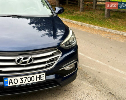 Синий Хендай Санта Фе, объемом двигателя 2.4 л и пробегом 86 тыс. км за 15500 $, фото 27 на Automoto.ua