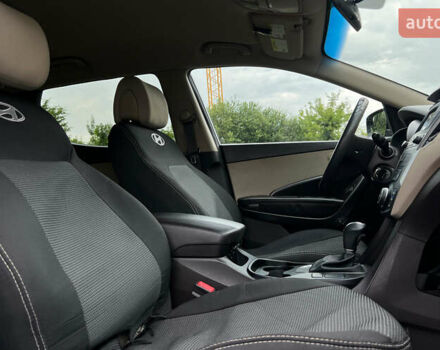 Синий Хендай Санта Фе, объемом двигателя 2.4 л и пробегом 190 тыс. км за 16300 $, фото 15 на Automoto.ua