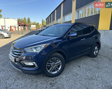 Синий Хендай Санта Фе, объемом двигателя 2.36 л и пробегом 122 тыс. км за 14999 $, фото 4 на Automoto.ua