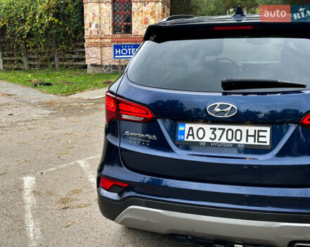 Синий Хендай Санта Фе, объемом двигателя 2.4 л и пробегом 86 тыс. км за 15500 $, фото 38 на Automoto.ua