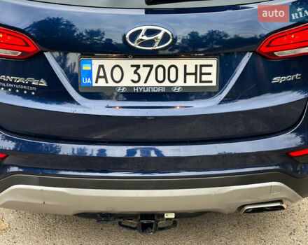 Синий Хендай Санта Фе, объемом двигателя 2.4 л и пробегом 86 тыс. км за 15500 $, фото 34 на Automoto.ua