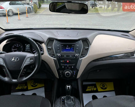 Синий Хендай Санта Фе, объемом двигателя 2.4 л и пробегом 190 тыс. км за 16300 $, фото 14 на Automoto.ua