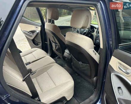 Синий Хендай Санта Фе, объемом двигателя 2.4 л и пробегом 86 тыс. км за 15500 $, фото 11 на Automoto.ua