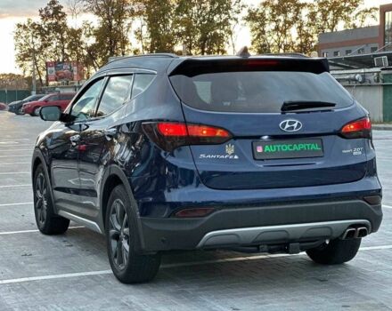 Синій Хендай Санта Фе, об'ємом двигуна 2 л та пробігом 131 тис. км за 17290 $, фото 6 на Automoto.ua