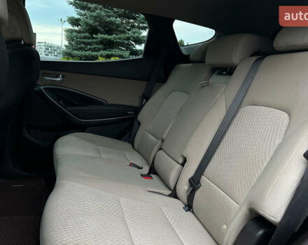 Синий Хендай Санта Фе, объемом двигателя 2.4 л и пробегом 190 тыс. км за 16300 $, фото 13 на Automoto.ua