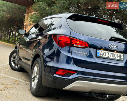 Синий Хендай Санта Фе, объемом двигателя 2.4 л и пробегом 86 тыс. км за 15500 $, фото 50 на Automoto.ua
