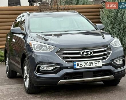 Синий Хендай Санта Фе, объемом двигателя 2.36 л и пробегом 104 тыс. км за 15800 $, фото 9 на Automoto.ua