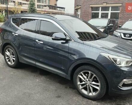 Синий Хендай Санта Фе, объемом двигателя 2 л и пробегом 180 тыс. км за 18800 $, фото 10 на Automoto.ua