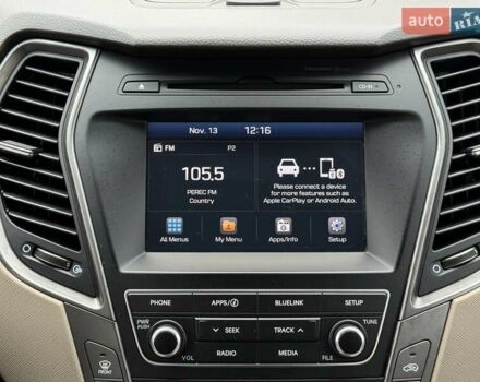 Синий Хендай Санта Фе, объемом двигателя 2.36 л и пробегом 104 тыс. км за 15800 $, фото 60 на Automoto.ua