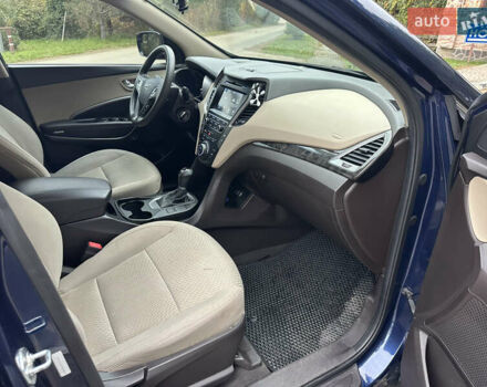 Синий Хендай Санта Фе, объемом двигателя 2.4 л и пробегом 86 тыс. км за 15500 $, фото 8 на Automoto.ua