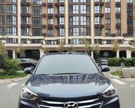 Синий Хендай Санта Фе, объемом двигателя 2 л и пробегом 187 тыс. км за 19000 $, фото 2 на Automoto.ua