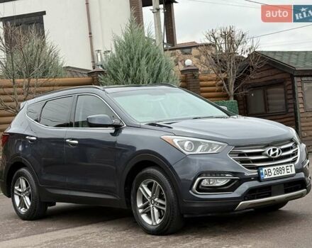 Синий Хендай Санта Фе, объемом двигателя 2.36 л и пробегом 104 тыс. км за 15800 $, фото 16 на Automoto.ua