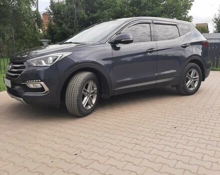 Синий Хендай Санта Фе, объемом двигателя 2.2 л и пробегом 181 тыс. км за 20700 $, фото 8 на Automoto.ua