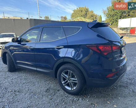 Синий Хендай Санта Фе, объемом двигателя 2.36 л и пробегом 122 тыс. км за 14999 $, фото 10 на Automoto.ua