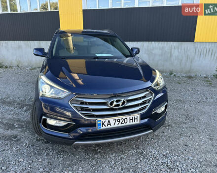 Синий Хендай Санта Фе, объемом двигателя 2.36 л и пробегом 122 тыс. км за 14999 $, фото 22 на Automoto.ua