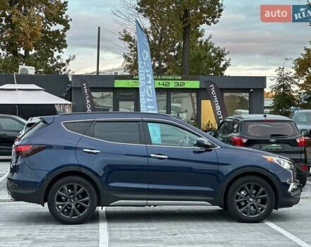 Синий Хендай Санта Фе, объемом двигателя 2 л и пробегом 131 тыс. км за 17290 $, фото 5 на Automoto.ua