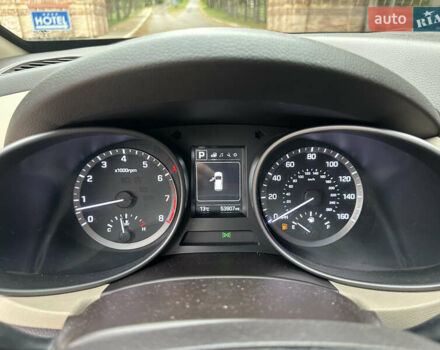 Синий Хендай Санта Фе, объемом двигателя 2.4 л и пробегом 86 тыс. км за 15500 $, фото 23 на Automoto.ua