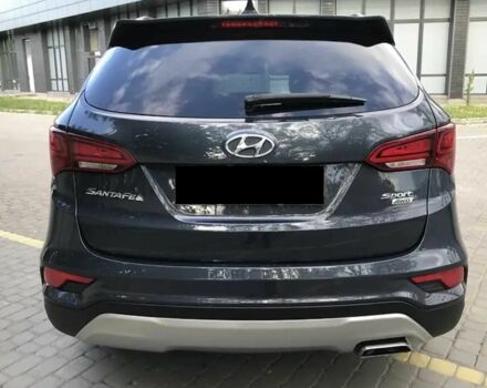 Синий Хендай Санта Фе, объемом двигателя 2.4 л и пробегом 70 тыс. км за 13300 $, фото 5 на Automoto.ua