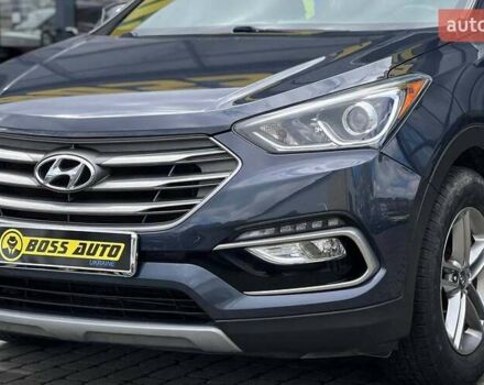 Синий Хендай Санта Фе, объемом двигателя 2.36 л и пробегом 115 тыс. км за 16100 $, фото 6 на Automoto.ua
