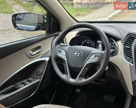 Синий Хендай Санта Фе, объемом двигателя 2.4 л и пробегом 86 тыс. км за 15500 $, фото 14 на Automoto.ua